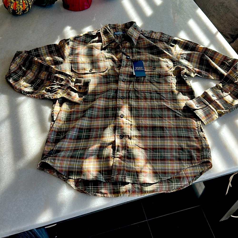Ralph Lauren flannel NWT